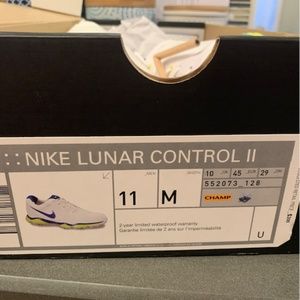 Nike Lunar Control II Golf Shoe